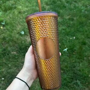 Starbucks Metallic Gold Tumbler